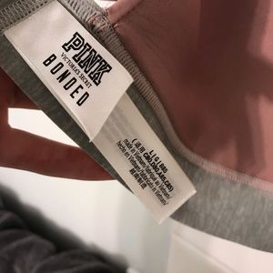 PINK VS bonded Bralette. 🍓